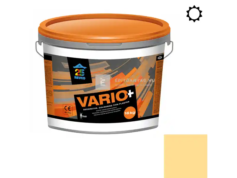 Revco Vario+ Spachtel kapart vékonyvakolat 2,5 mm yaffa 2 16 kg Ne maradj le