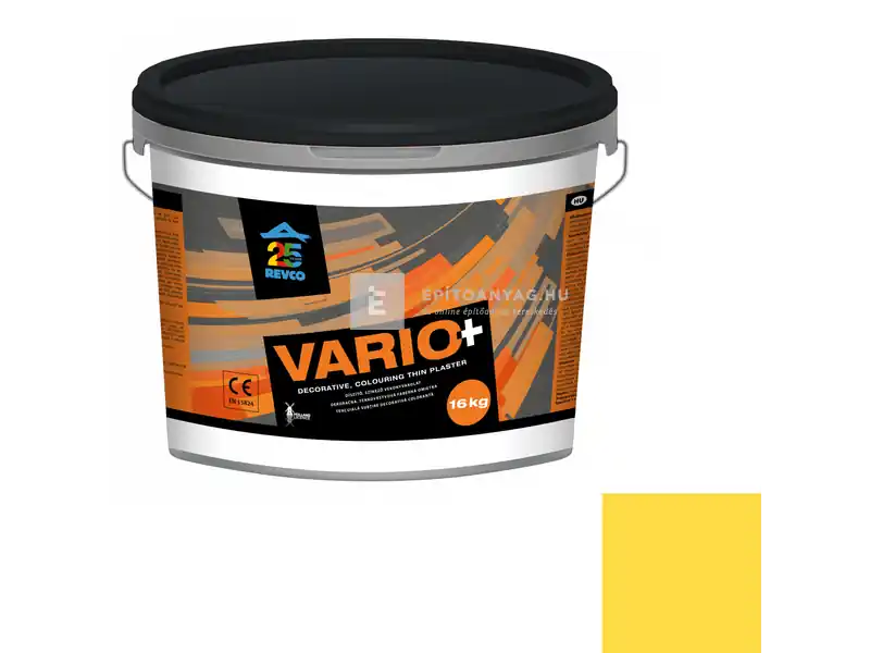 Revco Vario+ Struktúra gördülőszemcsés vékonyvakolat 2 mm honey 5 16 kg Kihagyhatatlan ajánlat