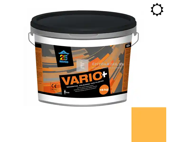 Ajánlat Revco Vario+ Struktúra gördülőszemcsés vékonyvakolat 2 mm orange 4 16 kg