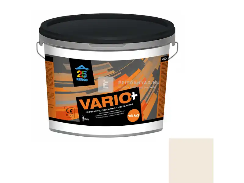 Revco Vario+ Struktúra gördülőszemcsés vékonyvakolat 2 mm tiramisu 1 16 kg Újdonság