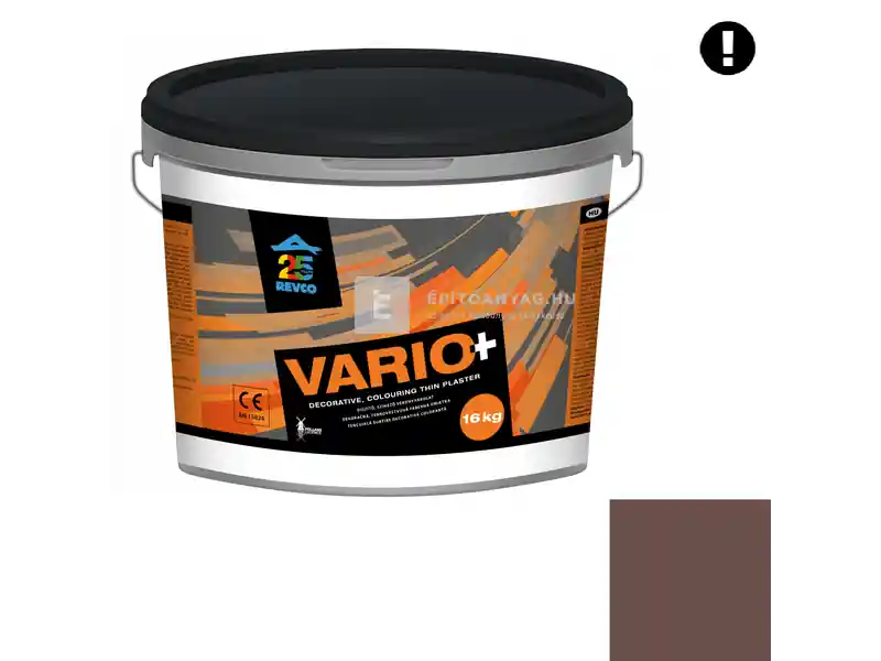 Revco Vario+ Struktúra gördülőszemcsés vékonyvakolat 2 mm melange 5 16 kg Kedvezményes ár