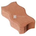 Leier Serpentino térkő piros 12x24x10 cm Azonnali szállítás
