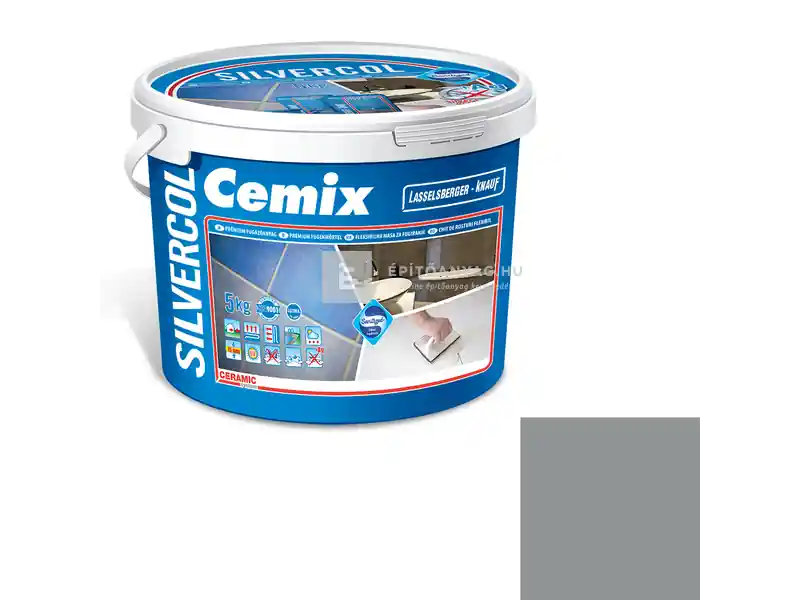 Különleges ajánlat Cemix 8640 SilverCol fugázó 2-15 mm betonszürke 5 kg