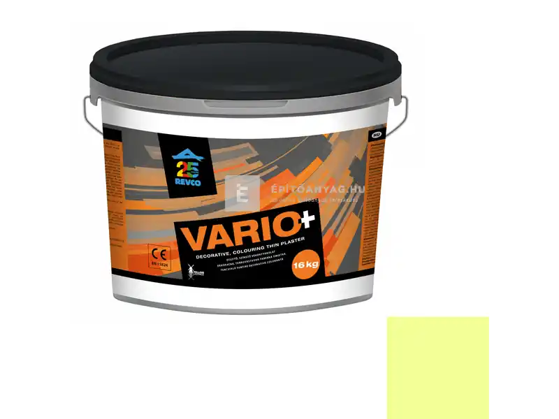 Revco Vario+ Struktúra gördülőszemcsés vékonyvakolat 3 mm lime 3 16 kg Kedvezmény