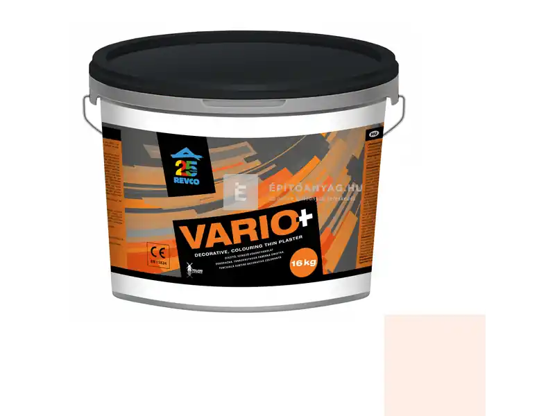 Revco Vario+ Struktúra gördülőszemcsés vékonyvakolat 3 mm silk 1 16 kg Szezonális akció