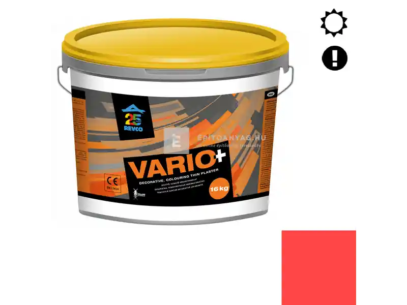 Csak ma Revco Vario+ Roll Putz hengerelhető vékonyvakolat scarlet 5 16 kg