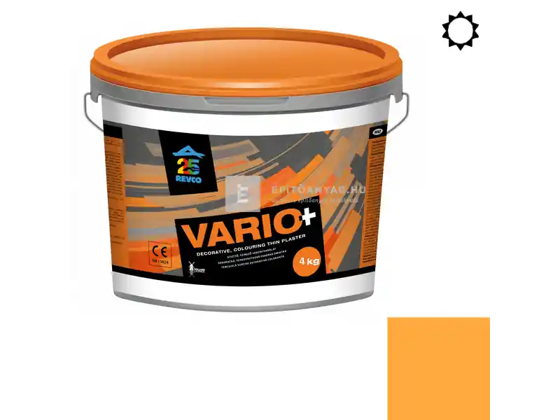 Revco Vario+ Spachtel kapart vékonyvakolat 1,5 mm mandarin 5 4 kg Népszerű