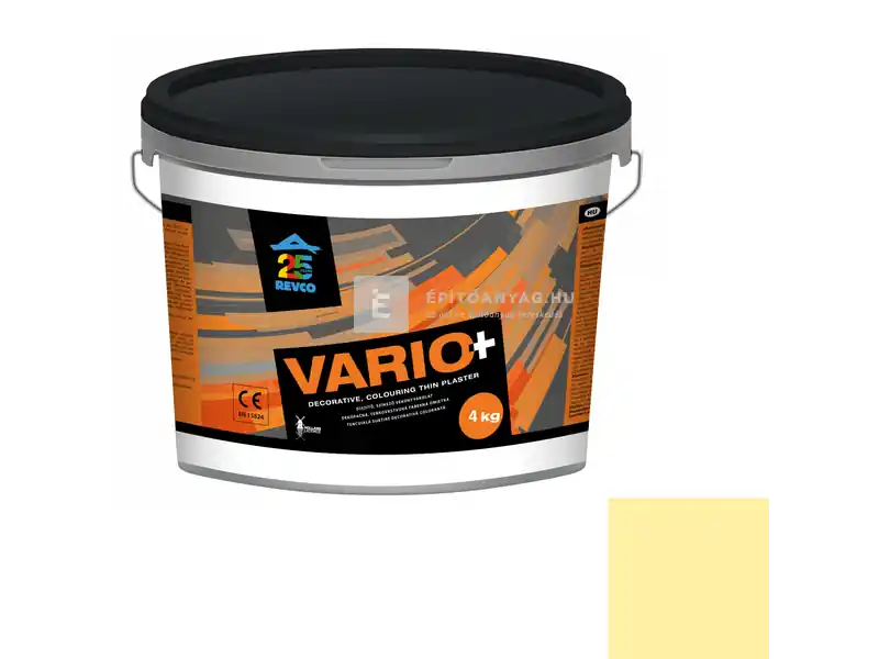Revco Vario+ Struktúra gördülőszemcsés vékonyvakolat 2 mm honey 2 4 kg Bestseller