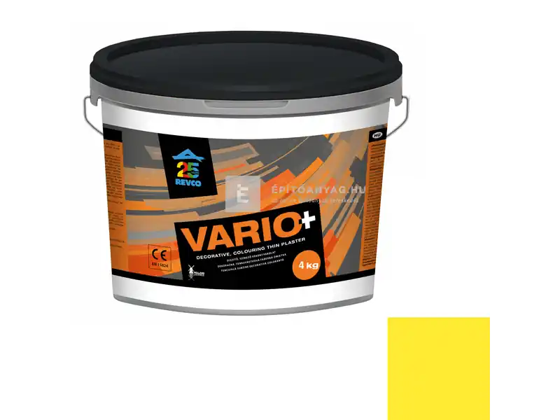 Vedd meg online Revco Vario+ Struktúra gördülőszemcsés vékonyvakolat 2 mm lemon 5 4 kg