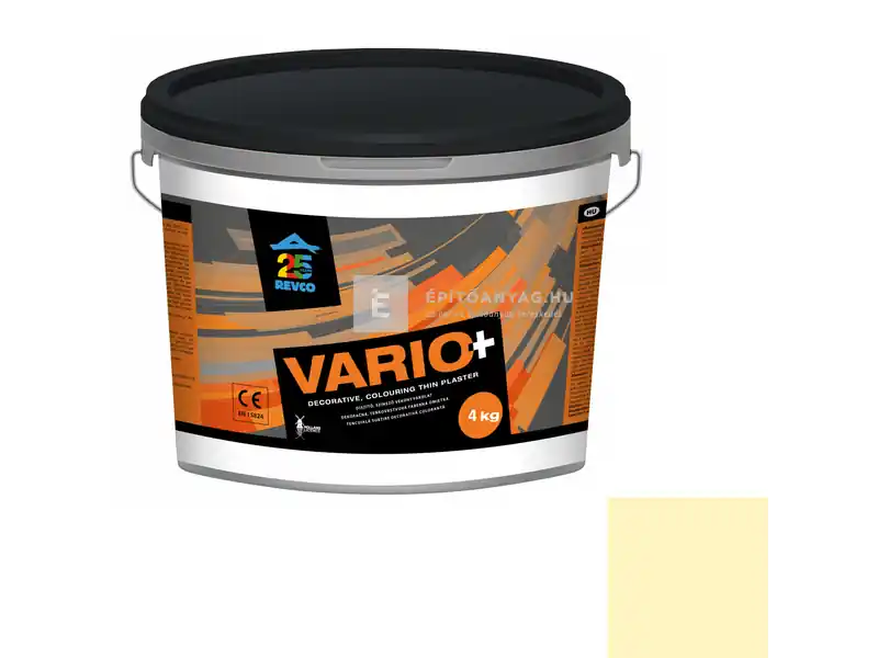 Legnépszerűbb Revco Vario+ Struktúra gördülőszemcsés vékonyvakolat 2 mm narcis 2 4 kg