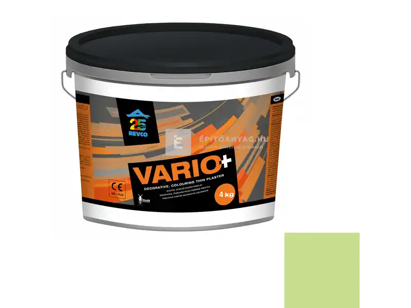 Ajánlat Revco Vario+ Struktúra gördülőszemcsés vékonyvakolat 2 mm wasabi 4 4 kg