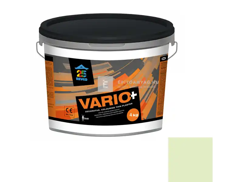 Revco Vario+ Struktúra gördülőszemcsés vékonyvakolat 2 mm wasabi 2 4 kg Legkelendőbb