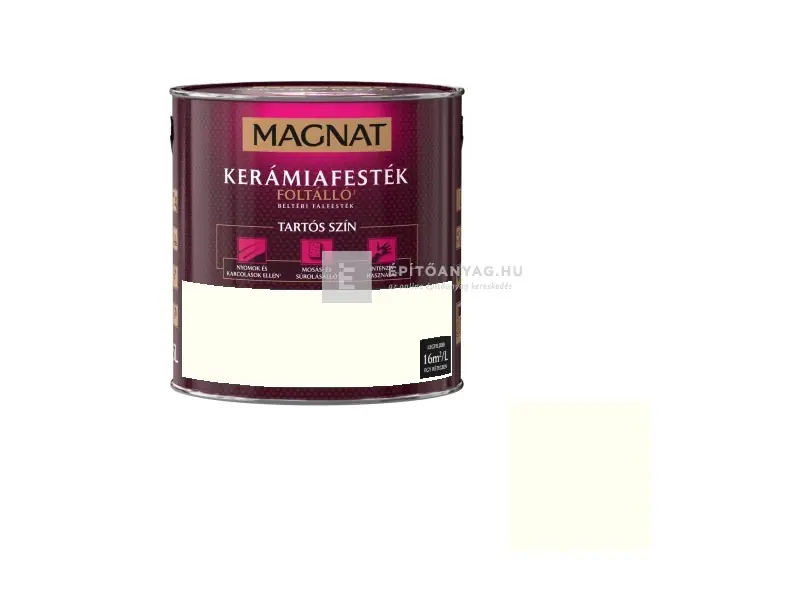 Magnat Ceramic beltéri falfesték CM4 fehér gyémánt 5 l Korlátozott ajánlat