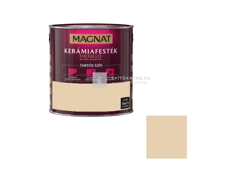 Alacsony ár Magnat Ceramic beltéri falfesték CM18 len nefrit 5 l