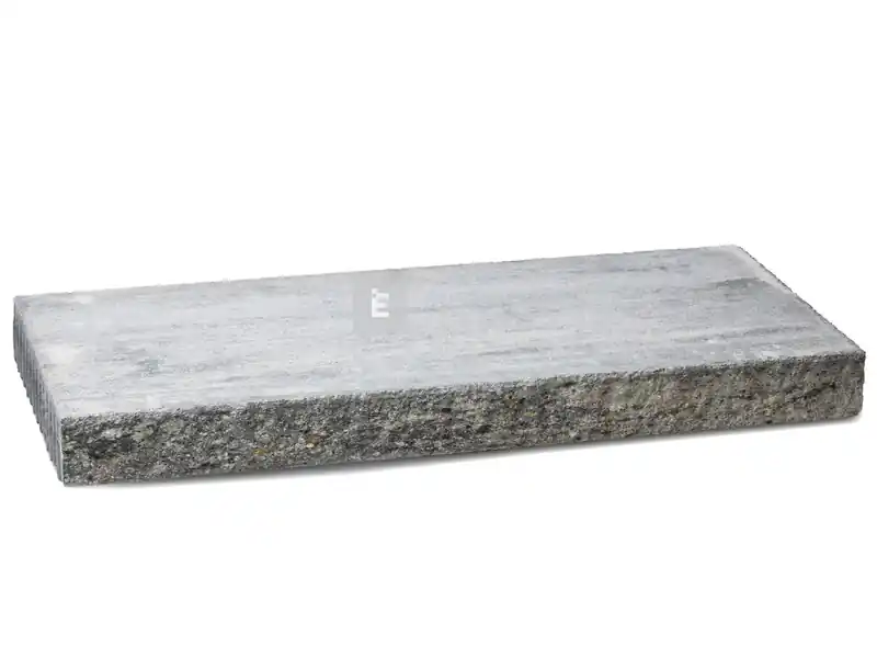 Expressz szállítás Viastein Avangard kerítésfedlap Via+ roppantott felület antracit-fehér 30x60x8 cm