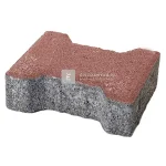 Olcsóbb ABeton Mecsek térkő normálkő vörös 16,5x20x6 cm