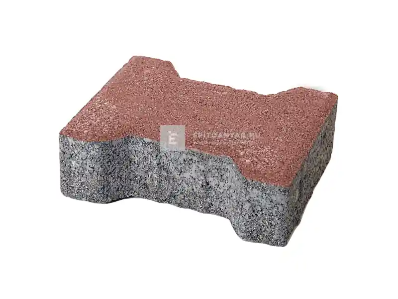 Olcsóbb ABeton Mecsek térkő normálkő vörös 16,5x20x6 cm