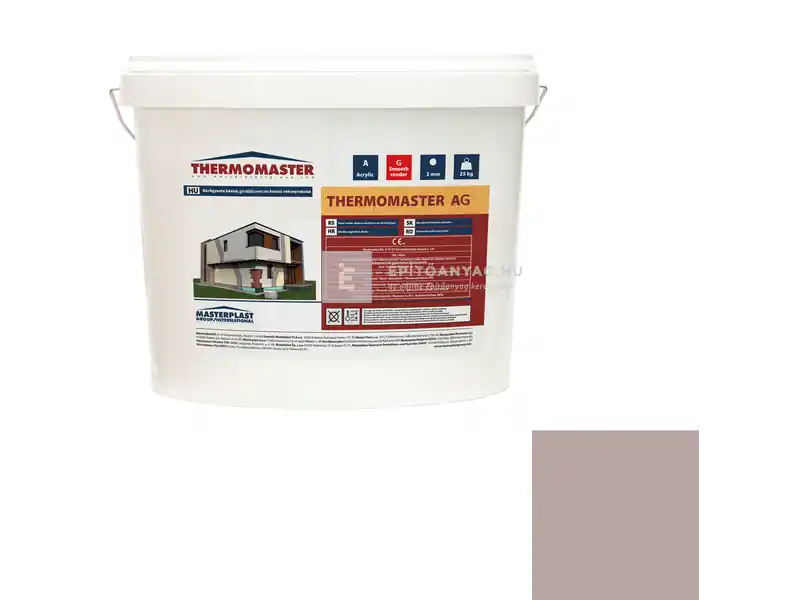 Masterplast Thermomaster akril vékonyvakolat, gördülőszemcsés 2 mm 18-D 25 kg Azonnal elérhető