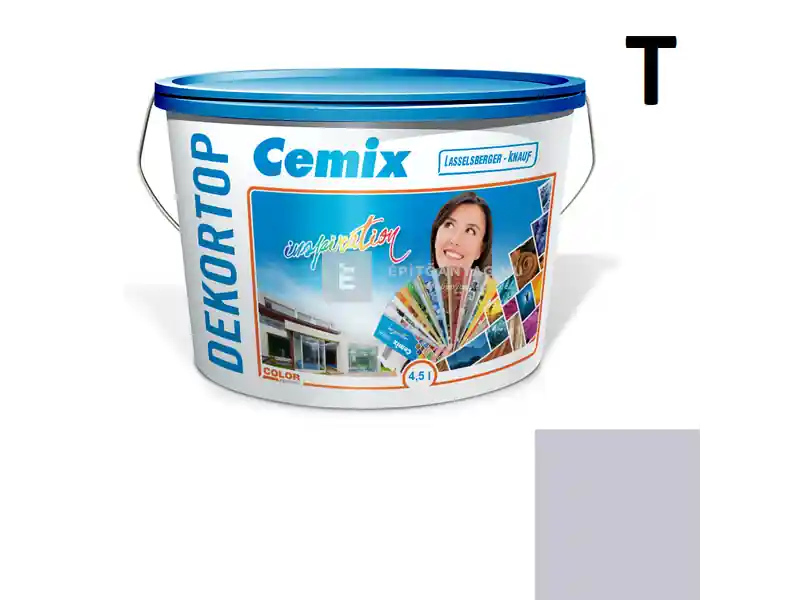 Cemix 2802 DekorTOP diszperziós homlokzatfesték 4755 blue 4,5 l Kihagyhatatlan ajánlat