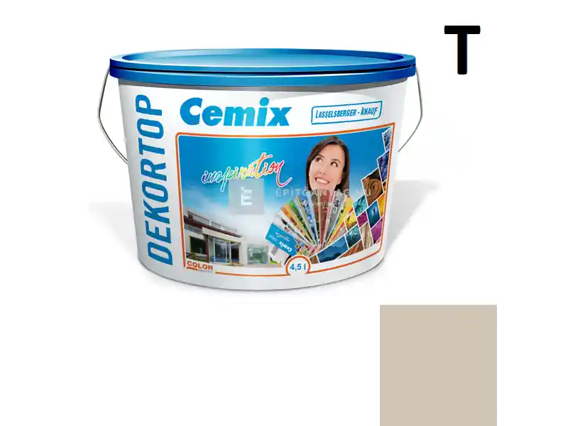 Cemix 2802 DekorTOP diszperziós homlokzatfesték 4983 brown 4,5 l Expressz kézbesítés