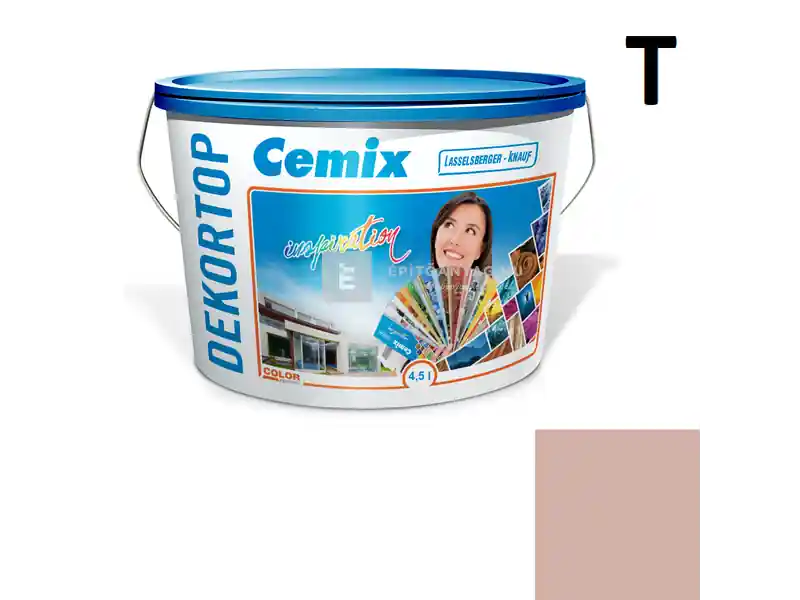 Cemix 2802 DekorTOP diszperziós homlokzatfesték 5143 rusty 4,5 l Árcsökkenés