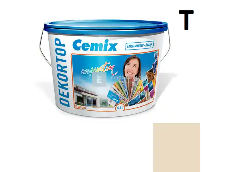 Cemix 2802 DekorTOP diszperziós homlokzatfesték 5173 rusty 4,5 l Vásárlói kedvenc