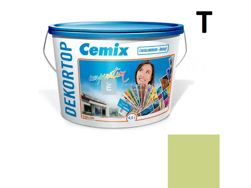 Cemix 2802 DekorTOP diszperziós homlokzatfesték 6519 intense 4,5 l Ne maradj le