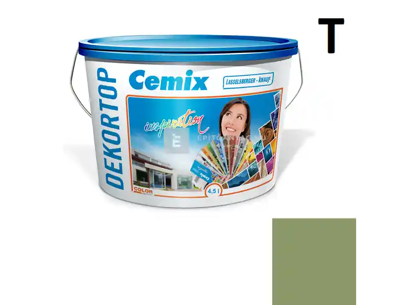 Cemix 2802 DekorTOP diszperziós homlokzatfesték 6547 intense 4,5 l Legjobb ár