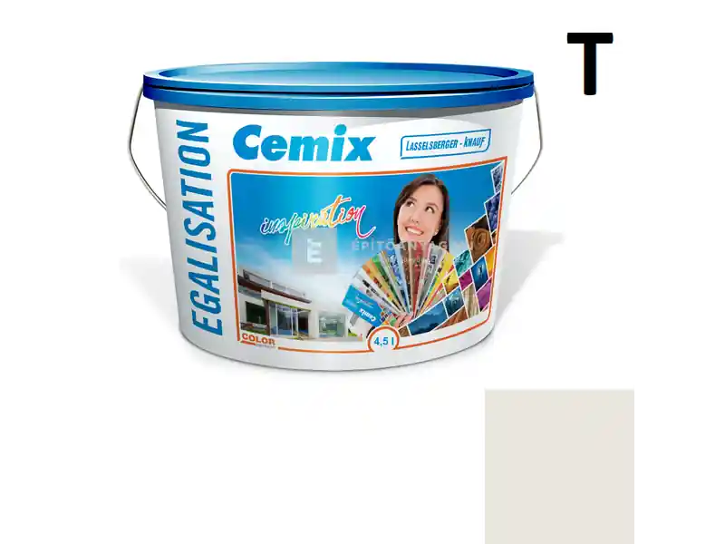 Nézd meg most Cemix 2805 Egalisation színfelújító homlokzatfesték 4161 cream 4,5 l
