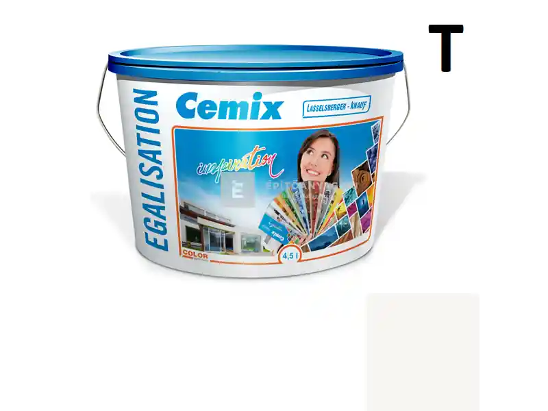 Akció Cemix 2805 Egalisation színfelújító homlokzatfesték 4000 white 4,5 l