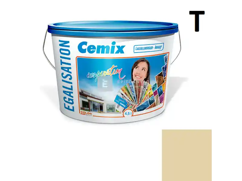 Szuper ajánlat Cemix 2805 Egalisation színfelújító homlokzatfesték 4363 orange 4,5 l