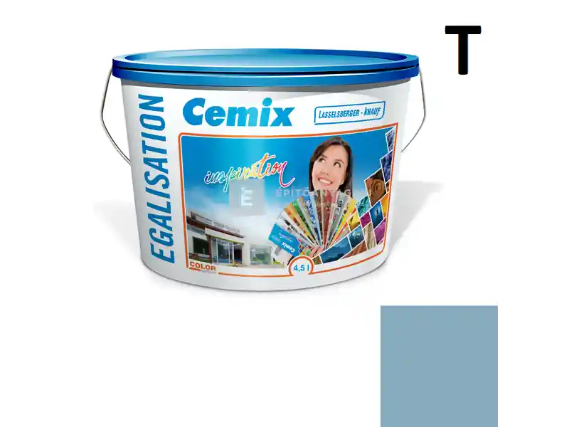 Kedvezményes ár Cemix 2805 Egalisation színfelújító homlokzatfesték 4719 blue 4,5 l