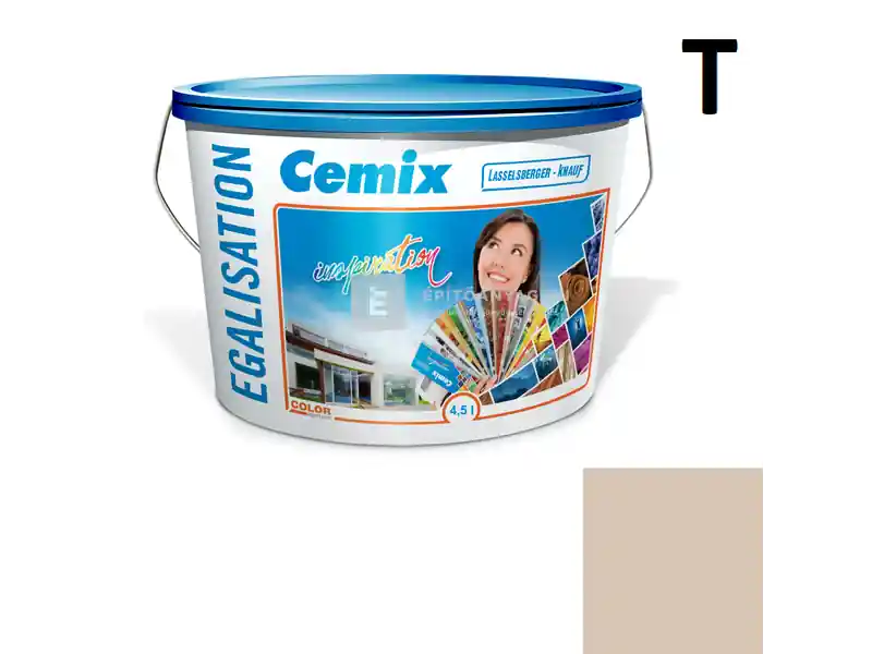 Expressz kézbesítés Cemix 2805 Egalisation színfelújító homlokzatfesték 4913 brown 4,5 l