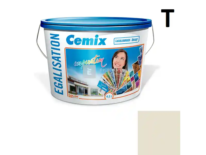 Újdonság Cemix 2805 Egalisation színfelújító homlokzatfesték 6921 intense 4,5 l