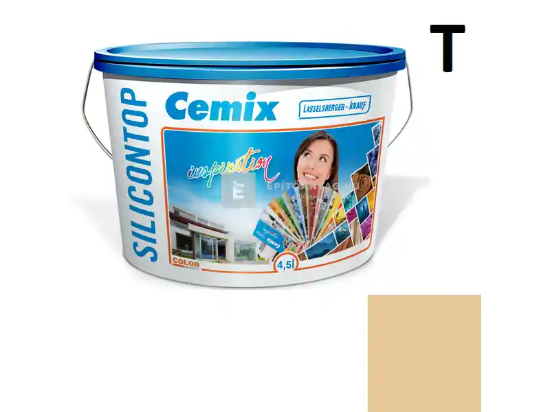 Expressz szállítás Cemix 2800 SiliconTOP szilikon homlokzatfesték 4335 orange 4,5 l