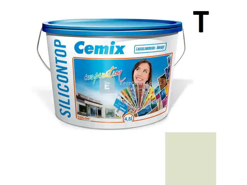 Cemix 2800 SiliconTOP szilikon homlokzatfesték 4511 green 4,5 l Alacsony ár
