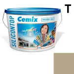 Újdonság Cemix 2800 SiliconTOP szilikon homlokzatfesték 4939 brown 4,5 l