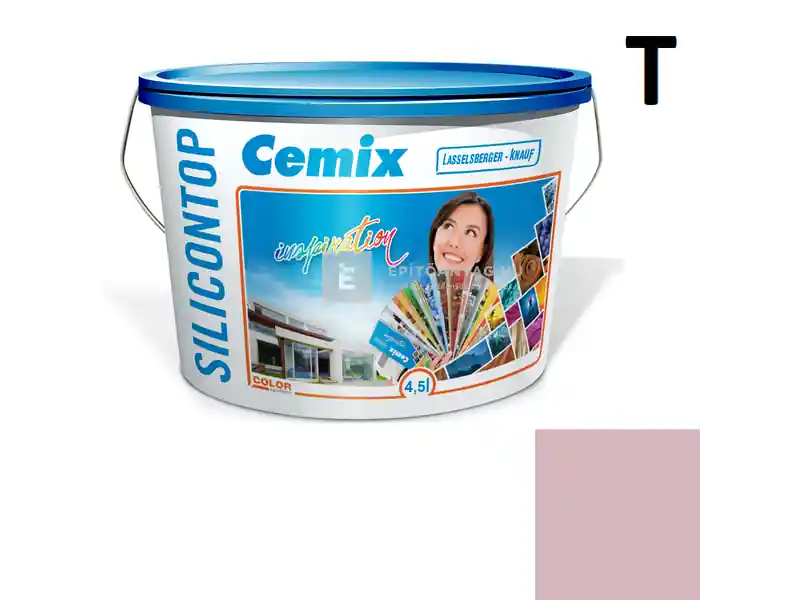 Cemix 2800 SiliconTOP szilikon homlokzatfesték 5165 rusty 4,5 l Szezonális akció