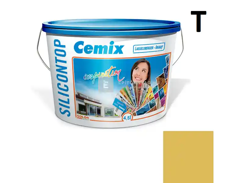 Cemix 2800 SiliconTOP szilikon homlokzatfesték 6137 intense 4,5 l Népszerű