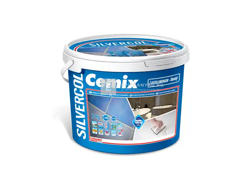 Legkelendőbb Cemix 8640 SilverCol fugázó 2-15 mm fehér 2 kg