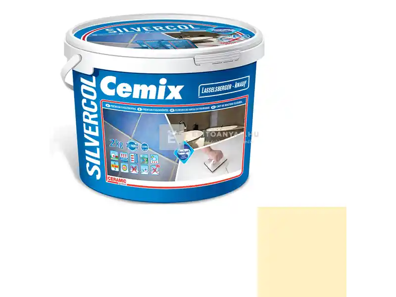 Cemix 8640 SilverCol fugázó 2-15 mm vanília 2 kg Legnépszerűbb