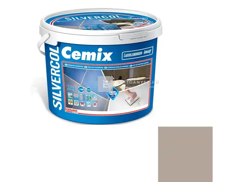 Cemix 8640 SilverCol fugázó 2-15 mm dió 2 kg Gyors szállítás
