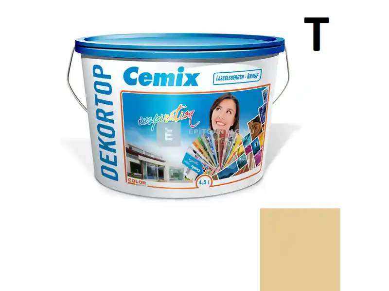 Cemix 2802 DekorTOP diszperziós homlokzatfesték 4317 orange 4,5 l Expressz szállítás