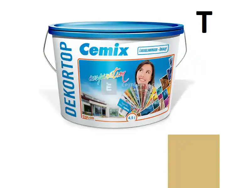 Cemix 2802 DekorTOP diszperziós homlokzatfesték 4329 orange 4,5 l Bestseller