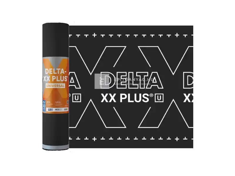 Dörken Delta XX Plus Universal páraáteresztő tetőfólia, két ragasztósávval 150 g/m² Különleges ajánlat