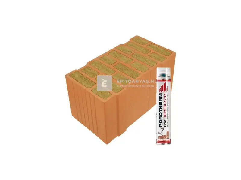 Wienerberger Porotherm 50 Thermo Rapid Dryfix tégla Olcsó