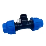 Valrom KPE T-idom 32 mm - 3/4" KM - 32 mm Árengedmény