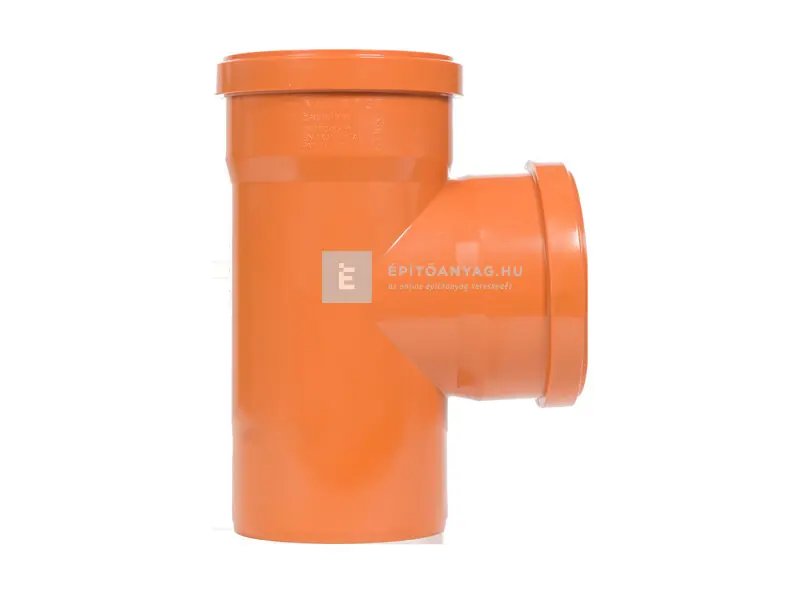 Valplast KG PVC T-idom 125/125 mm 87,5° Vedd meg online