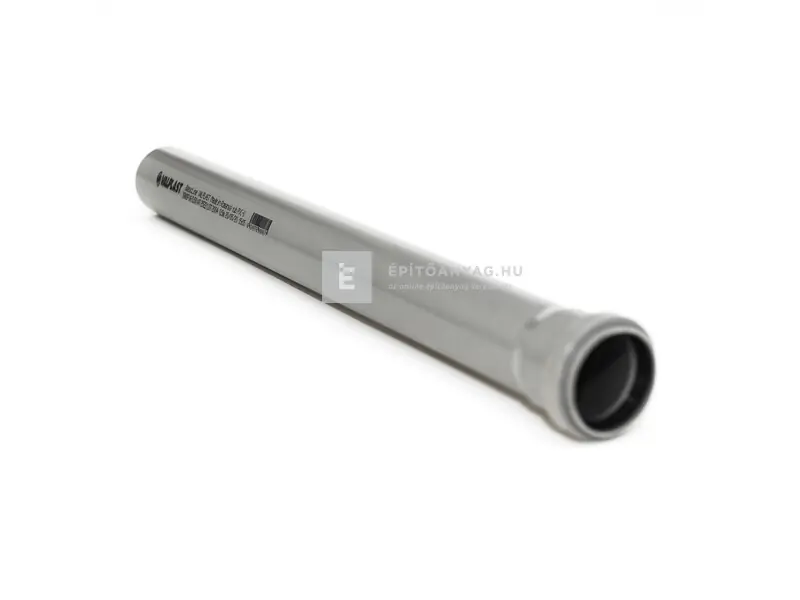 Valplast PVC tokos cső gumigyűrűvel 32 mm, 0,5 m Alacsony ár