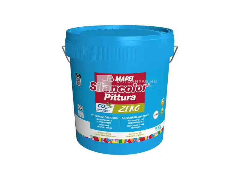 Árcsökkenés Mapei Silancolor Pittura Plus bel- és kültéri falfesték fehér 5 kg